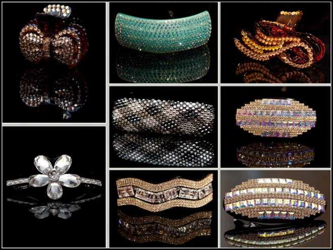 Украшения для волос с кристаллами Swarovski