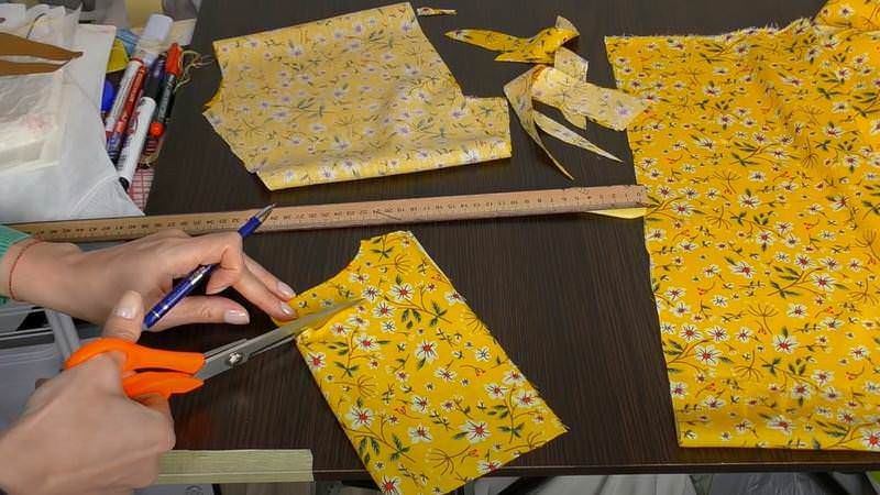 Как сшить платье с оборками своими руками без выкройки?