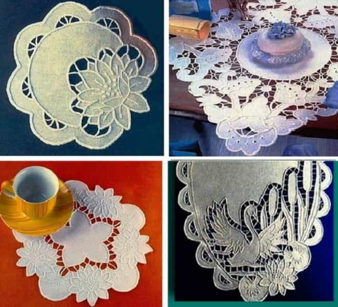 узоры для ручной вышивки ришелье