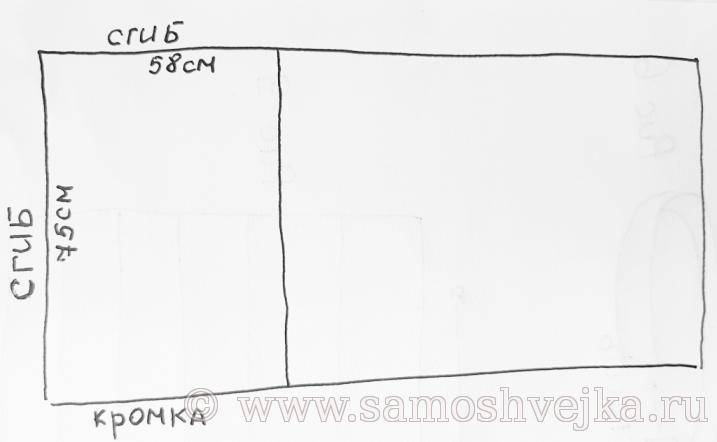 цыганский покрой юбки