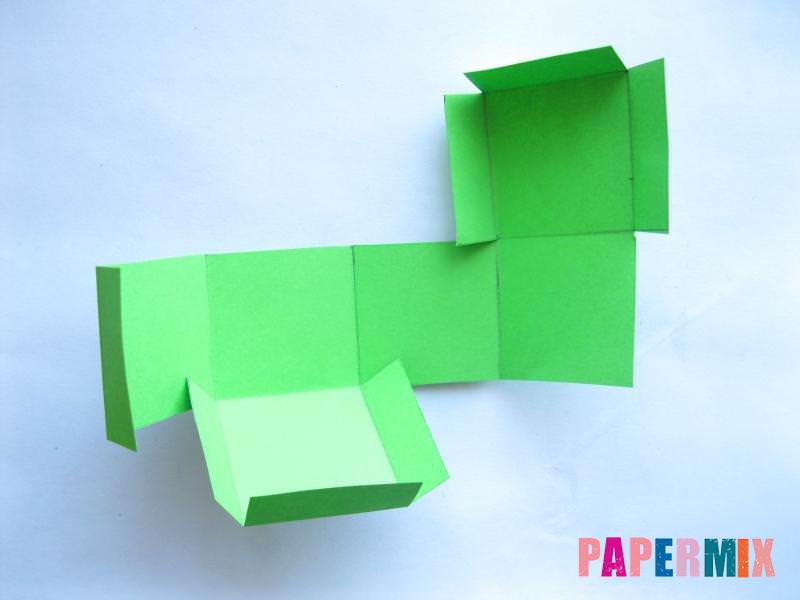 Как сделать 3D квадрат из бумаги шаг за шагом - шаг 3