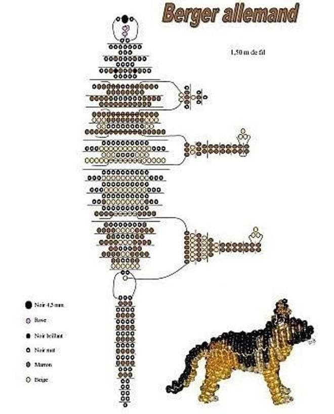 Брошь из бисера 