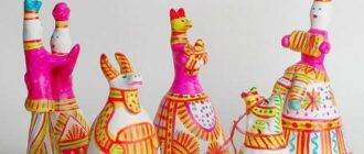 Филимоновская роспись: элементы, узоры и используемые цвета
