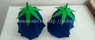 Шапка-колокольчик ручной работы