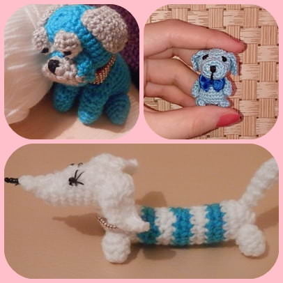вязаные крючком игрушки амигуруми год собаки