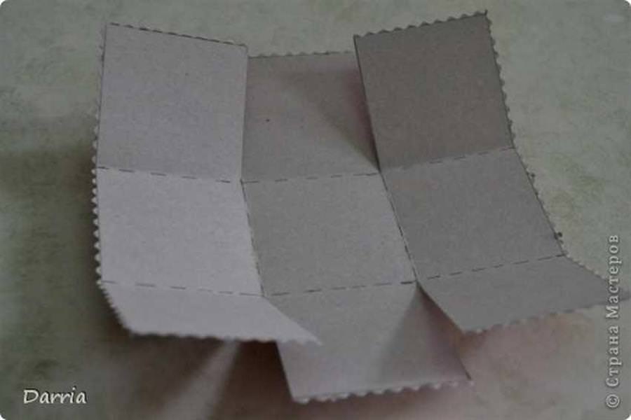 Создание собственной быстрой корзины из картона